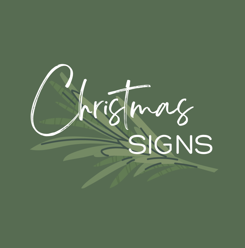 Christmas Signs