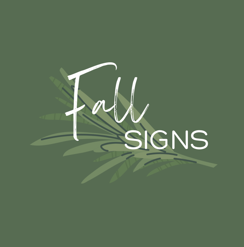 Fall Signs