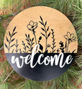 Floral Door Hanger
