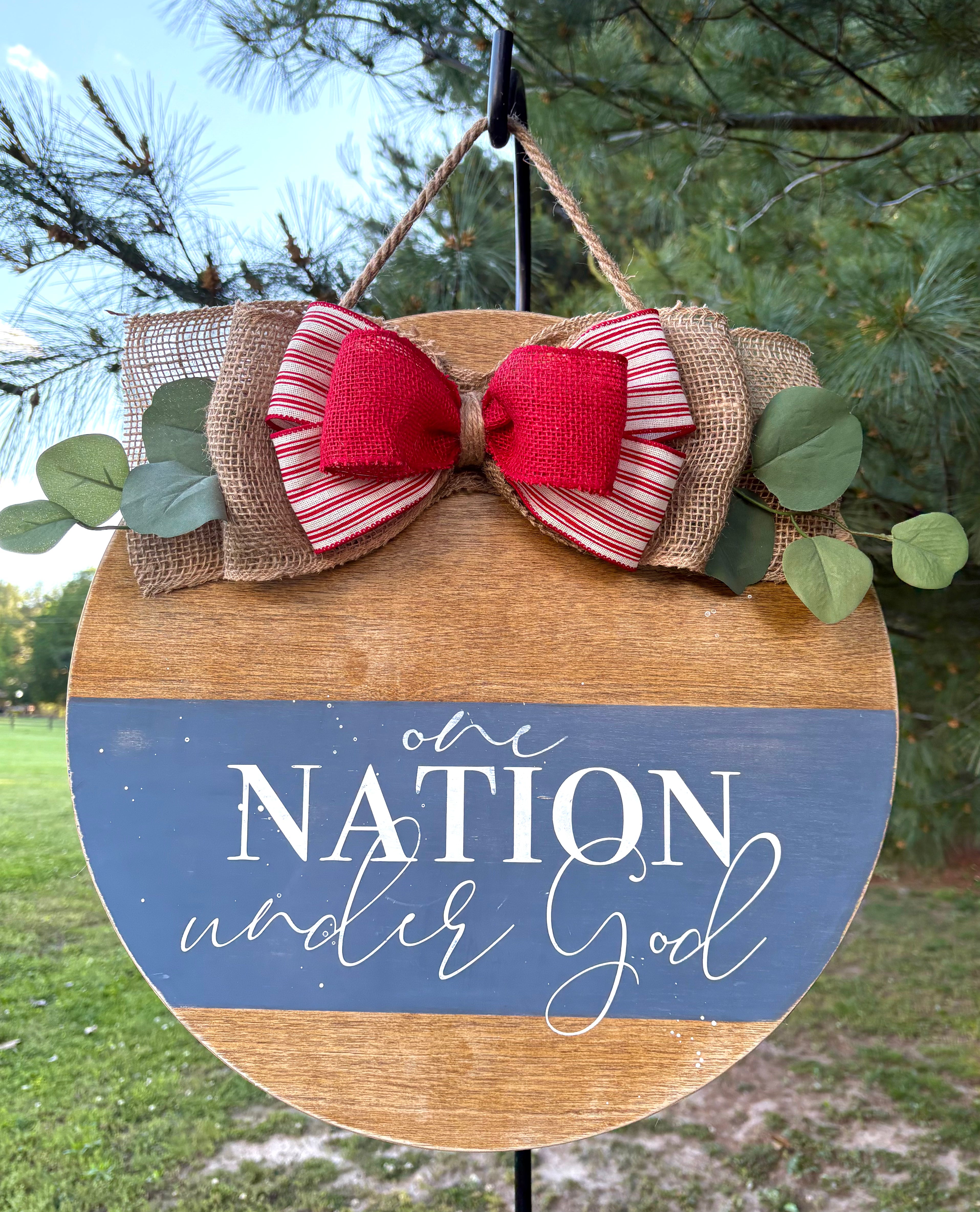 One Nation Door Hanger