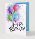 Birthday Balloon Splatter