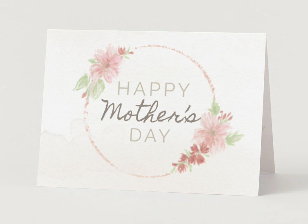 Mother's Day Card {Blush Garden}